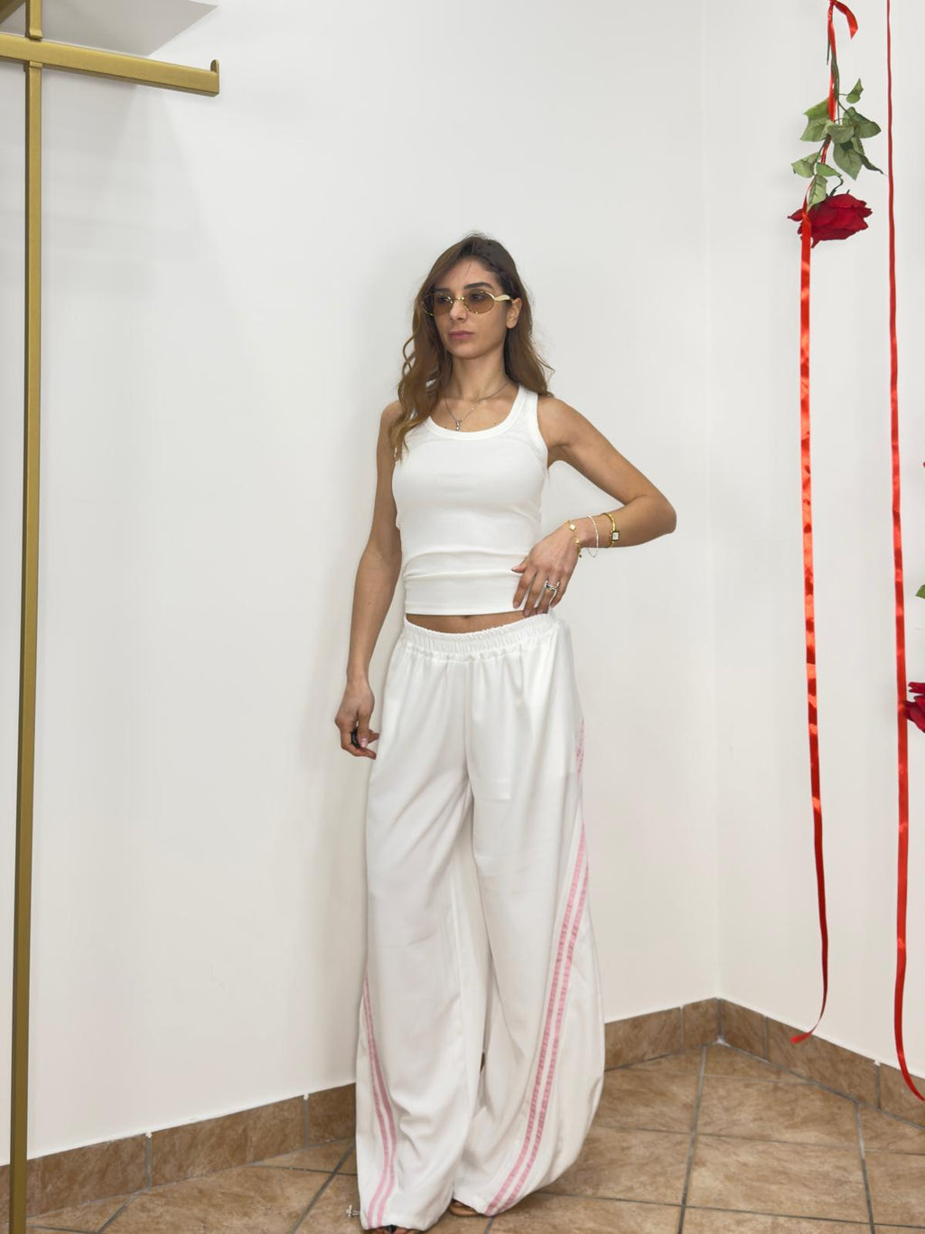 Pantaloni Simil Adidas Ballon