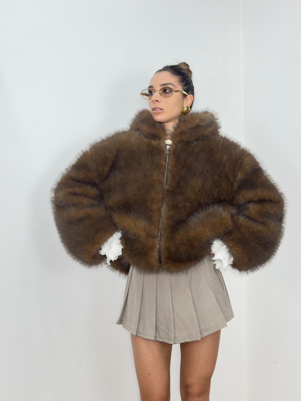 Pelliccia Teddy Lumina