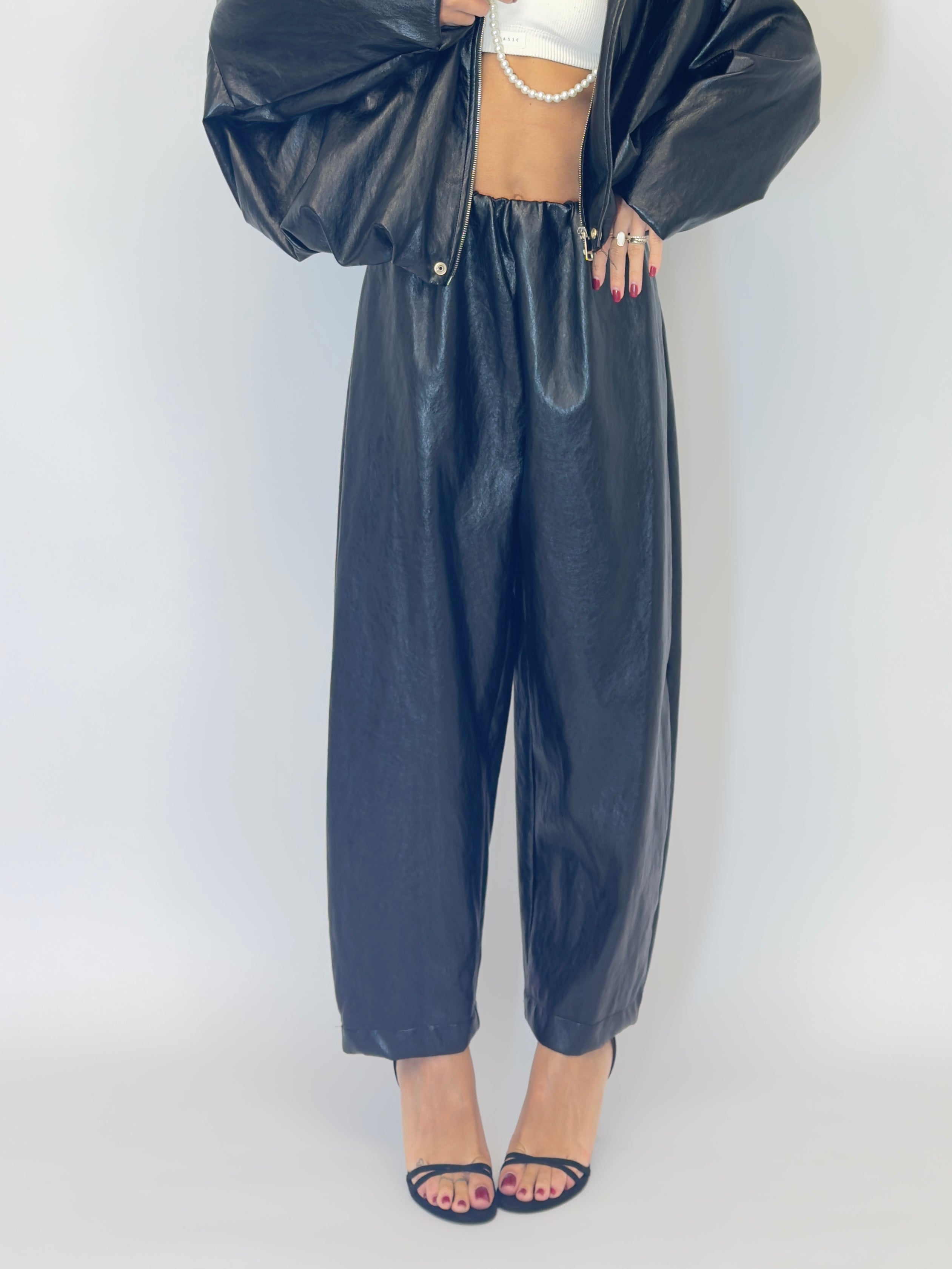 Pantaloni Ballon Ecopelle