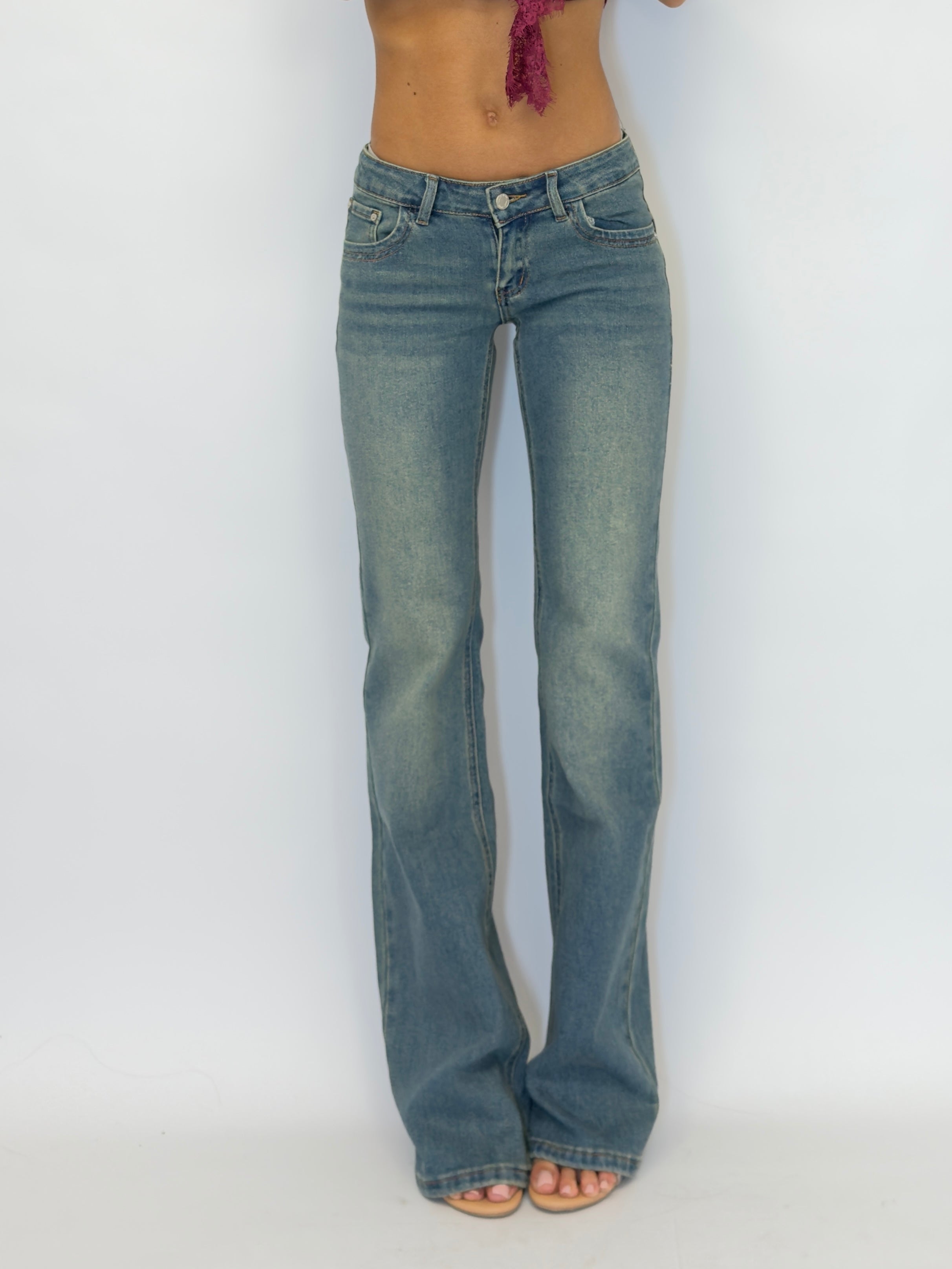 Denim vita bassa