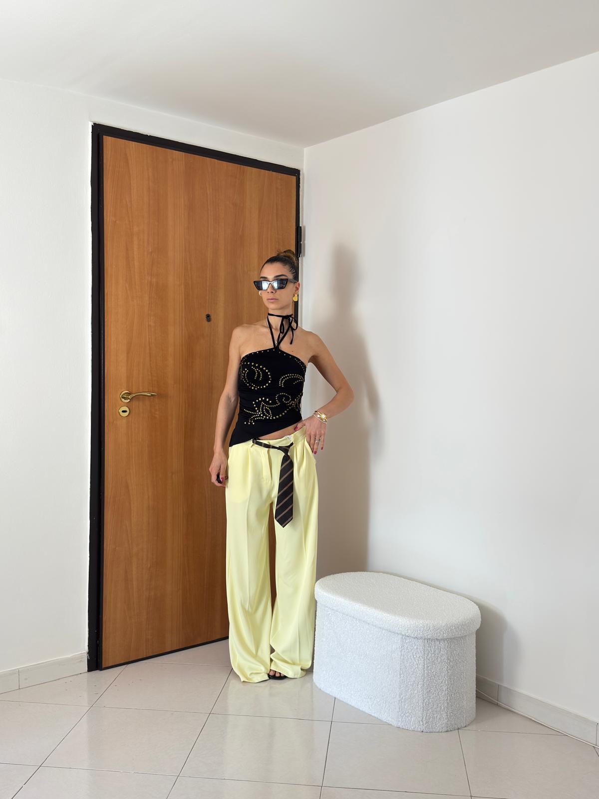Pantalone Scivoloso Yellow