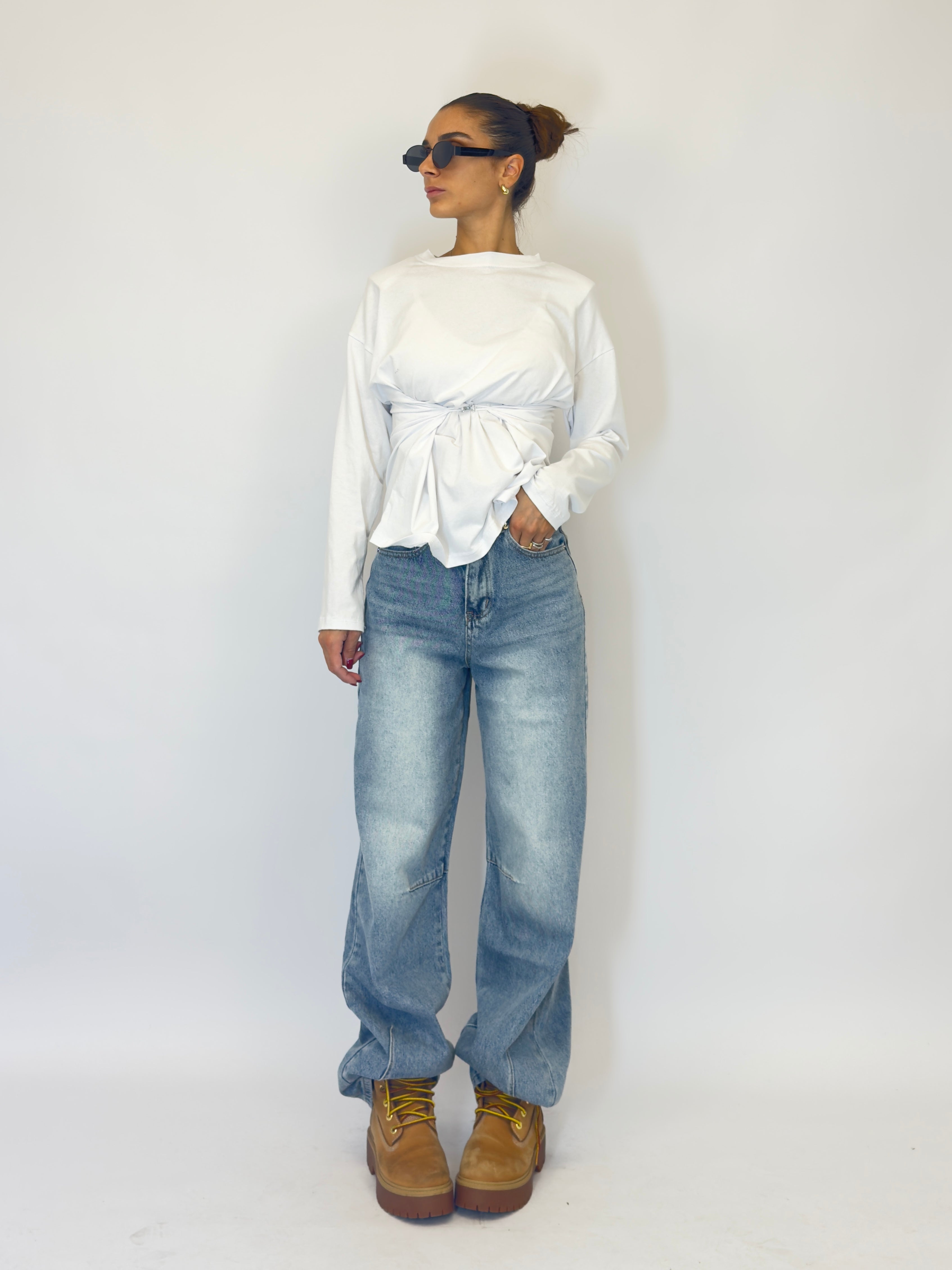 Jeans Ballon Chiaro