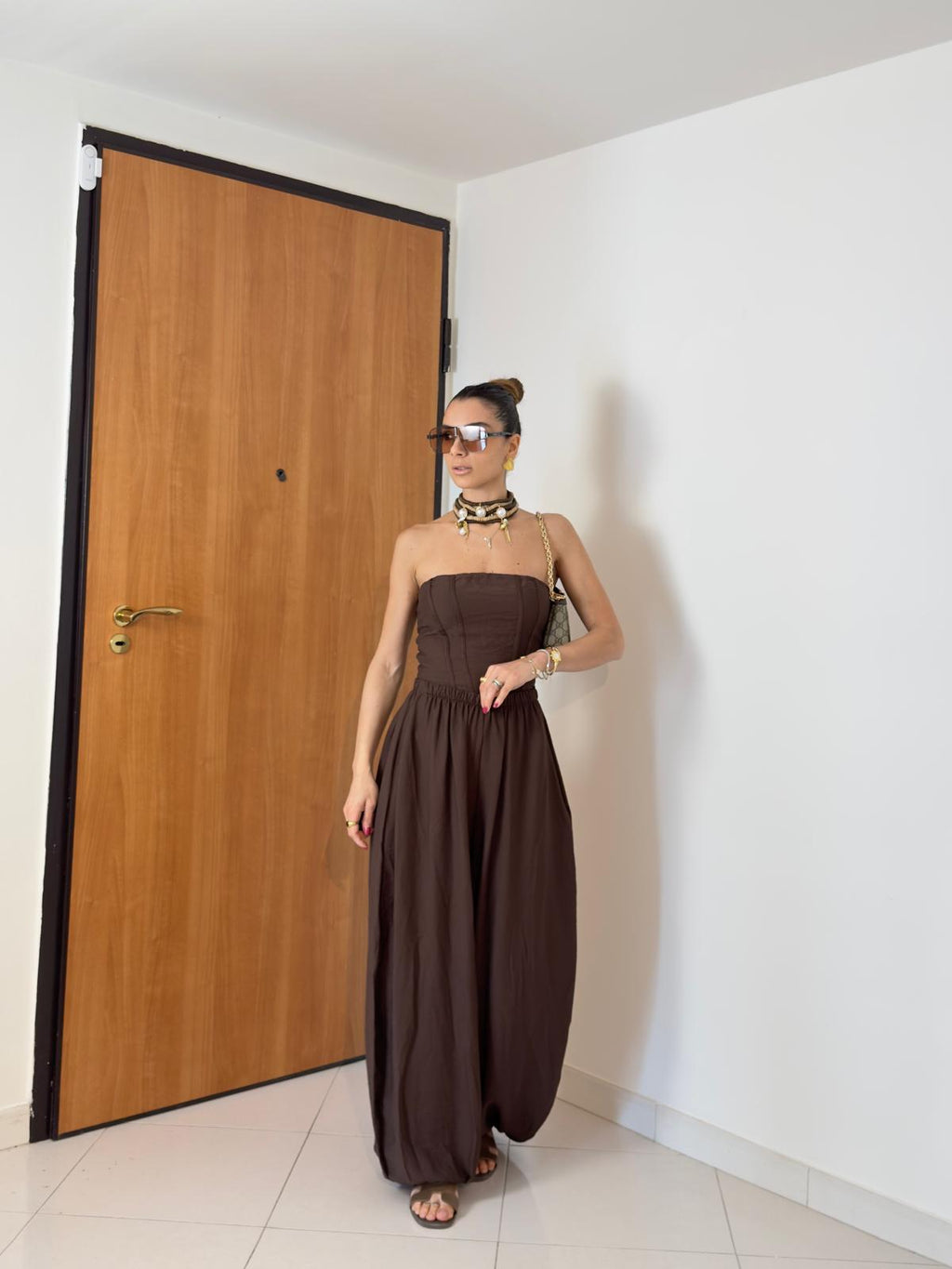 Set Alladin Marrone