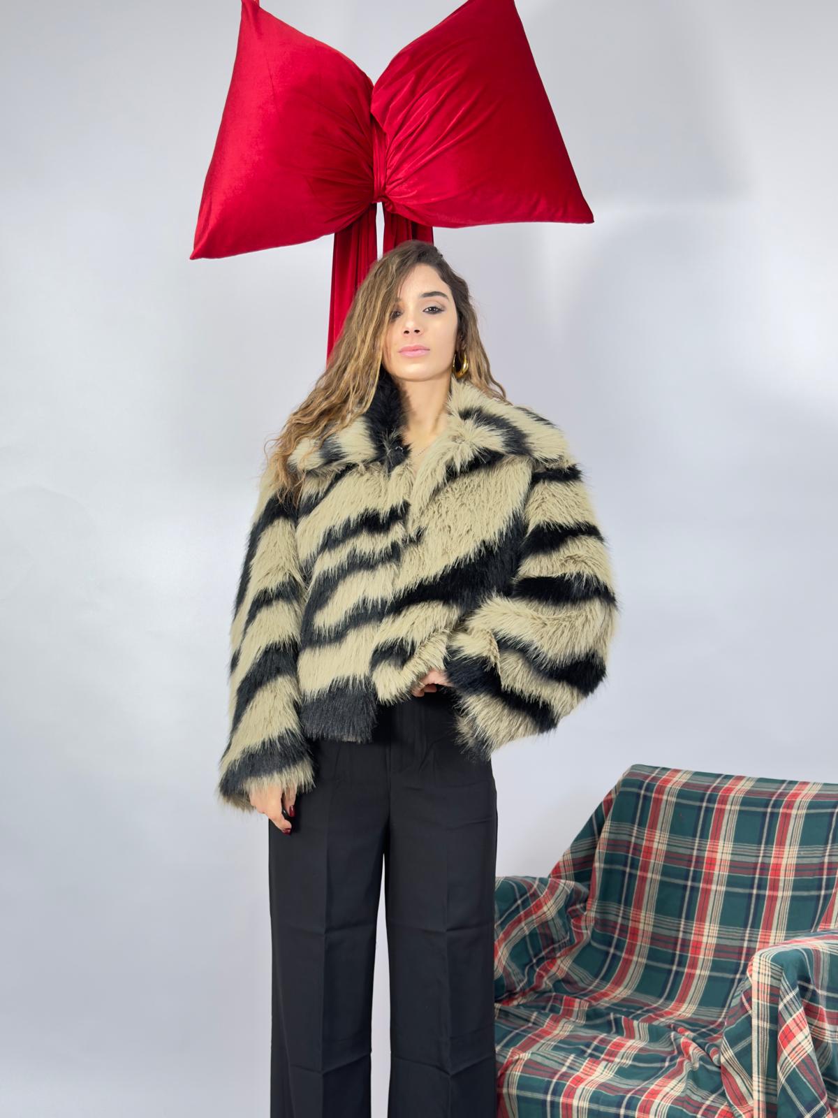 Pelliccia Zebra Lumina