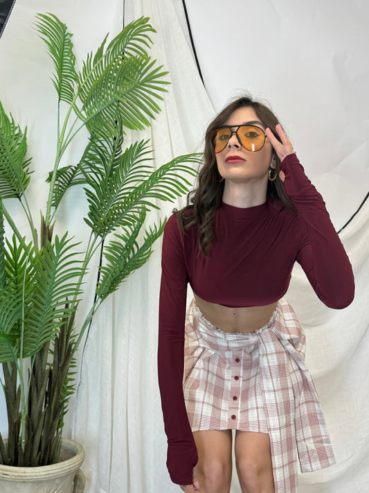Maglia super crop