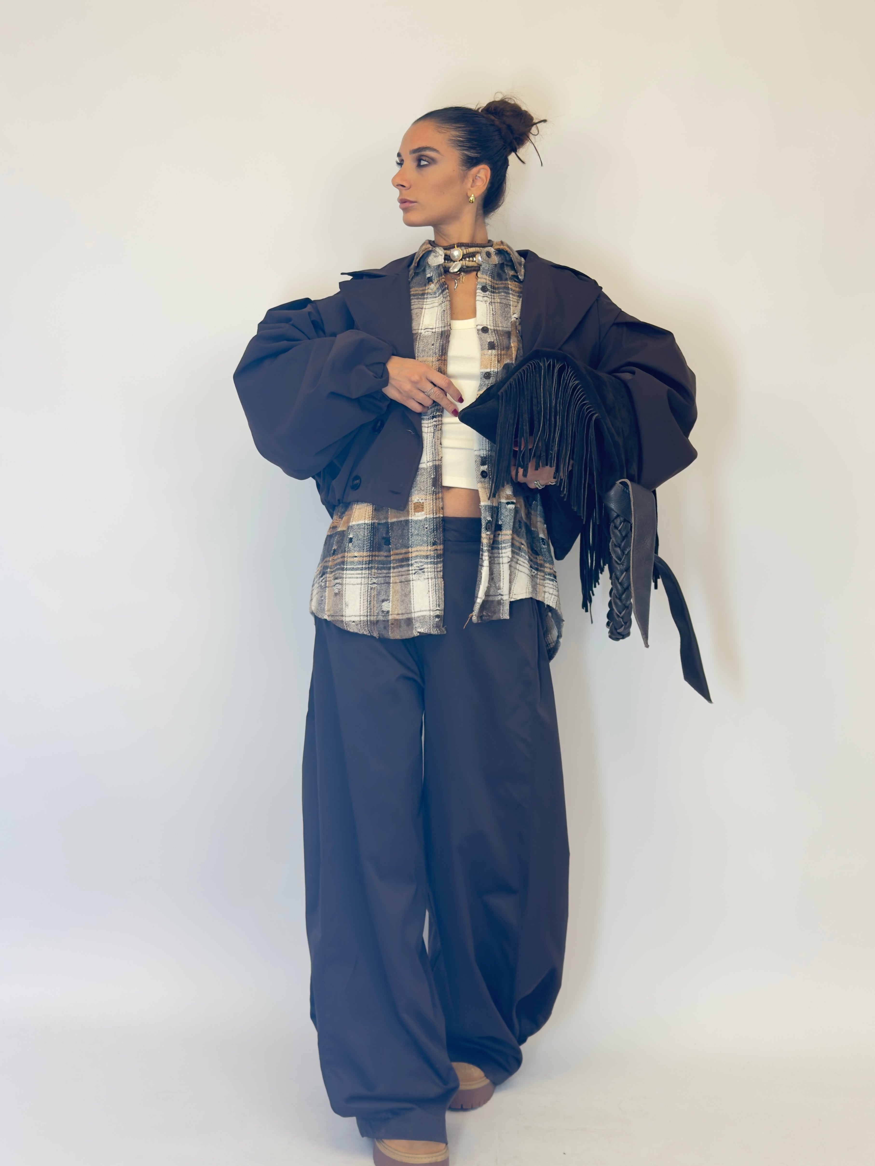 Pantalone Acetato Ballon