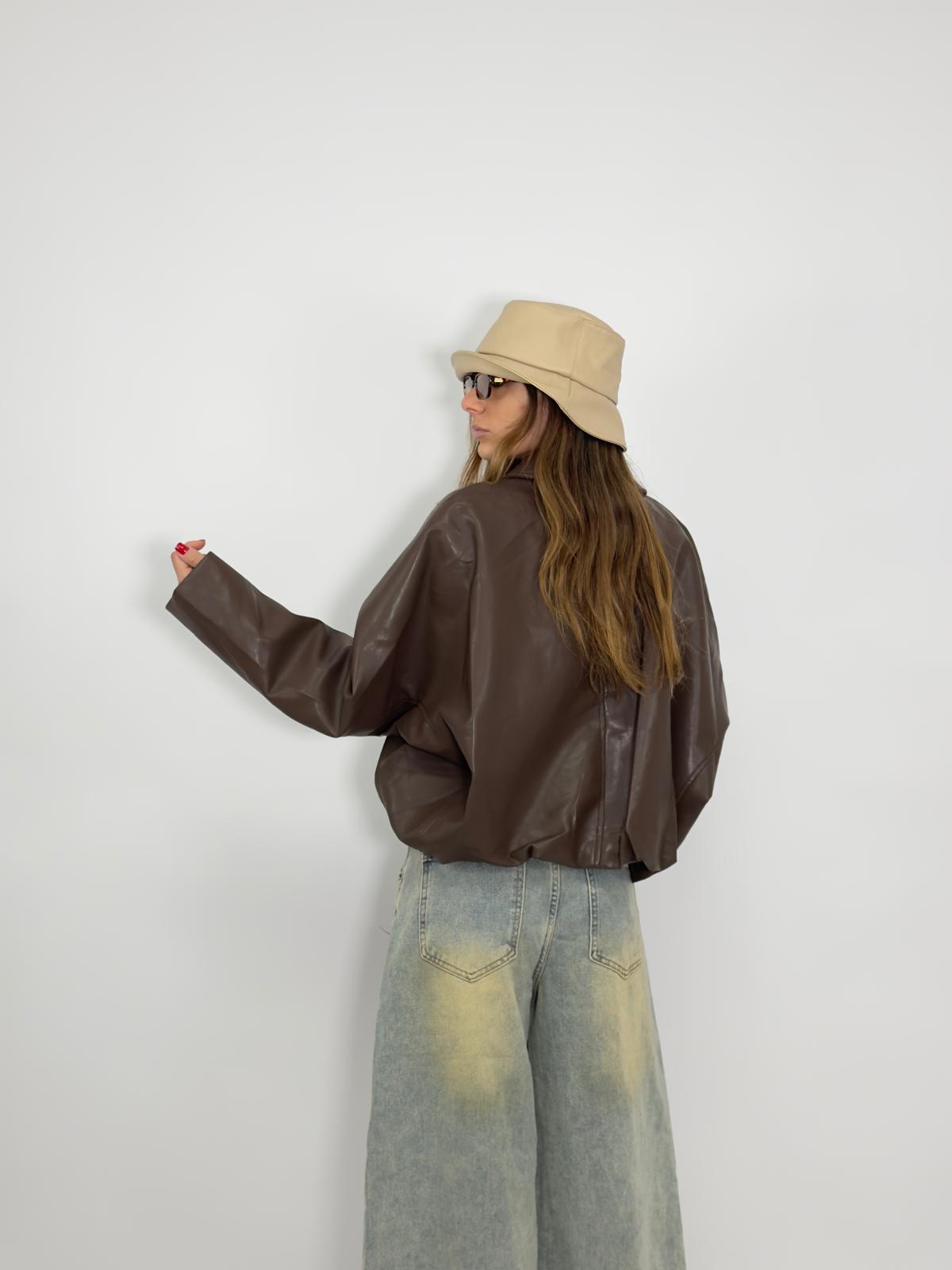 Giubbotto Puffy Brown