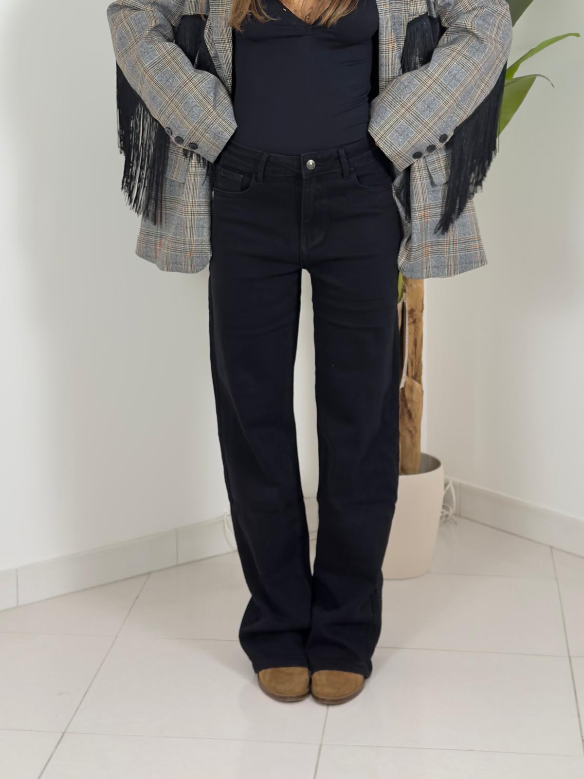 Jeans Streight Black