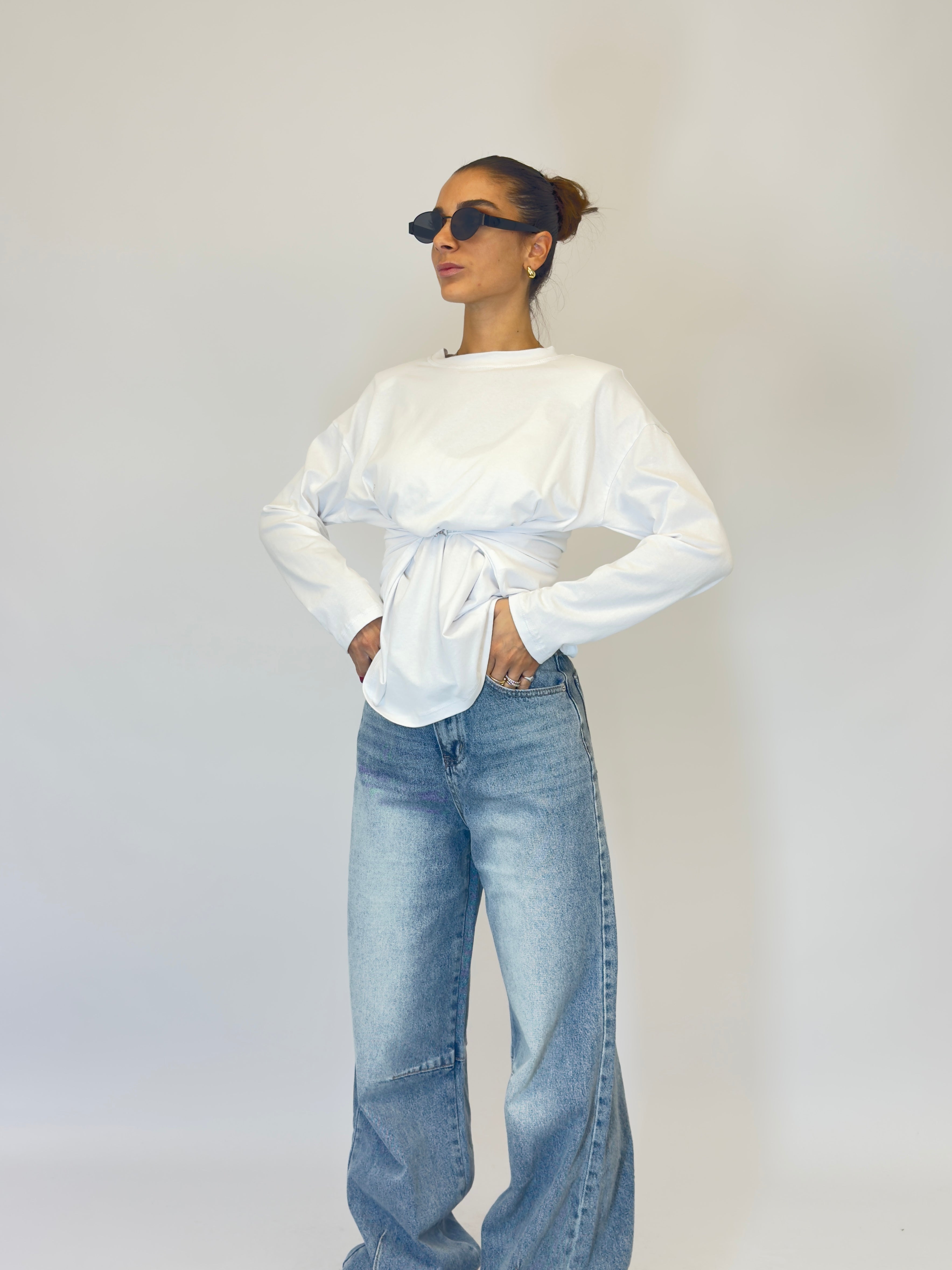 Jeans Ballon Chiaro