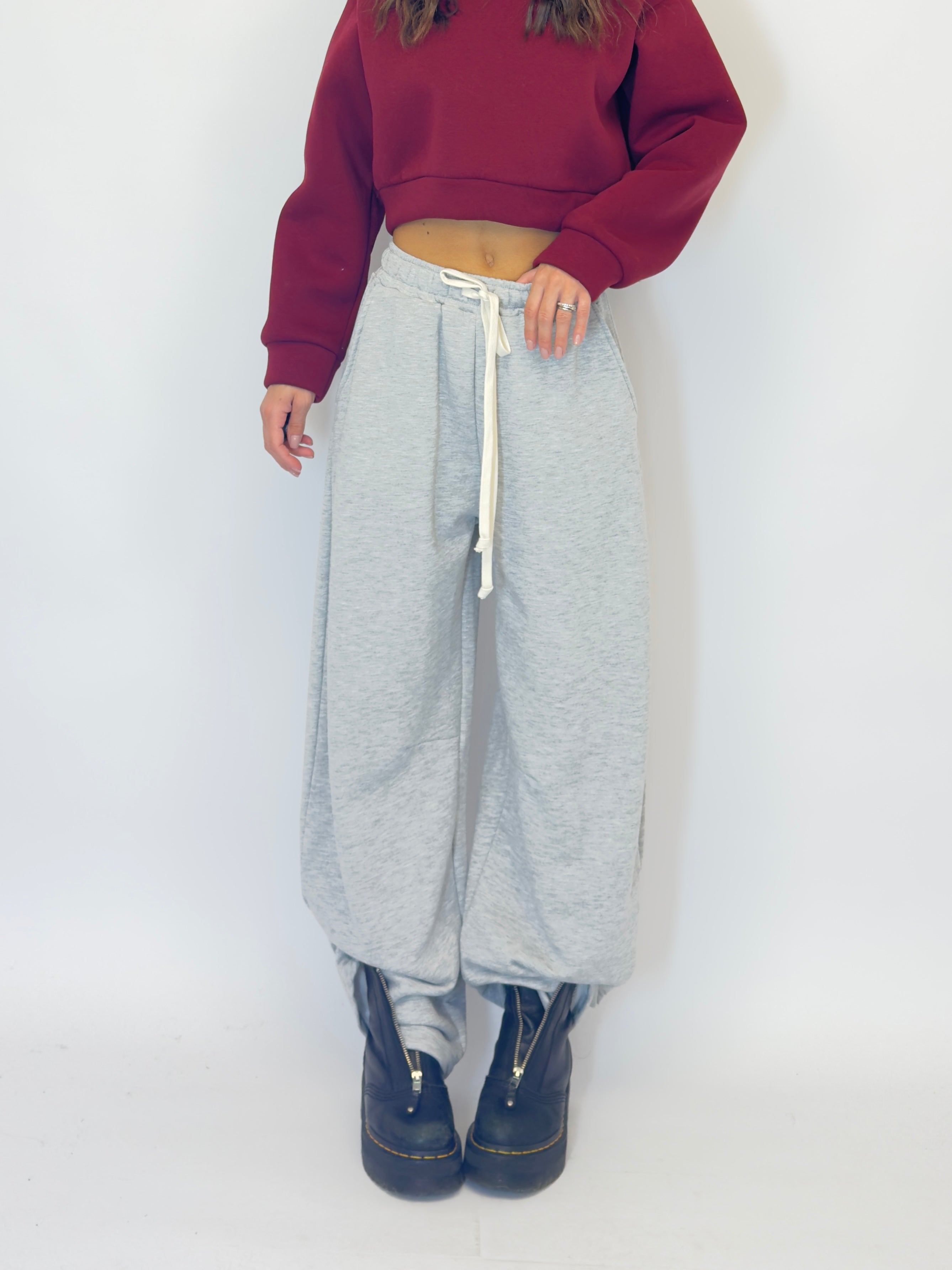 Pantaloni Ballon Garzato