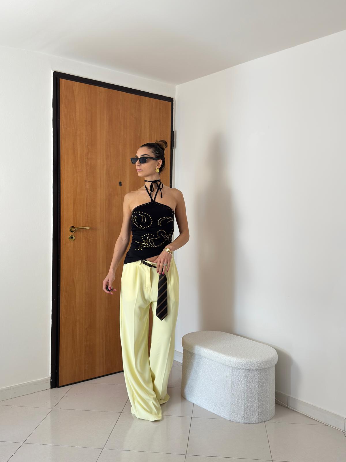Pantalone Scivoloso Yellow