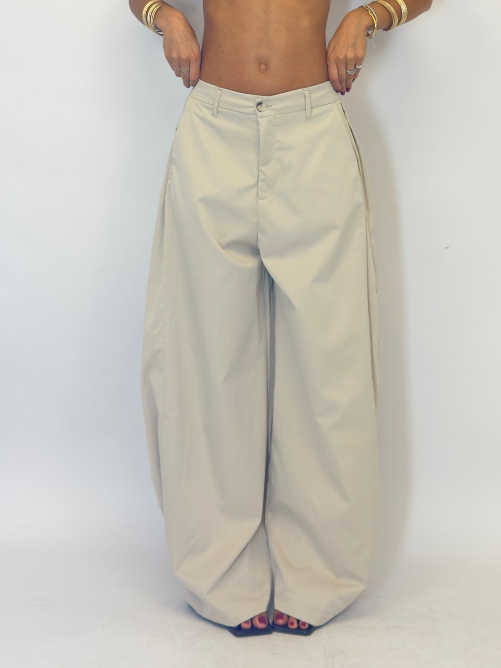 Pantalone Acetato Ballon