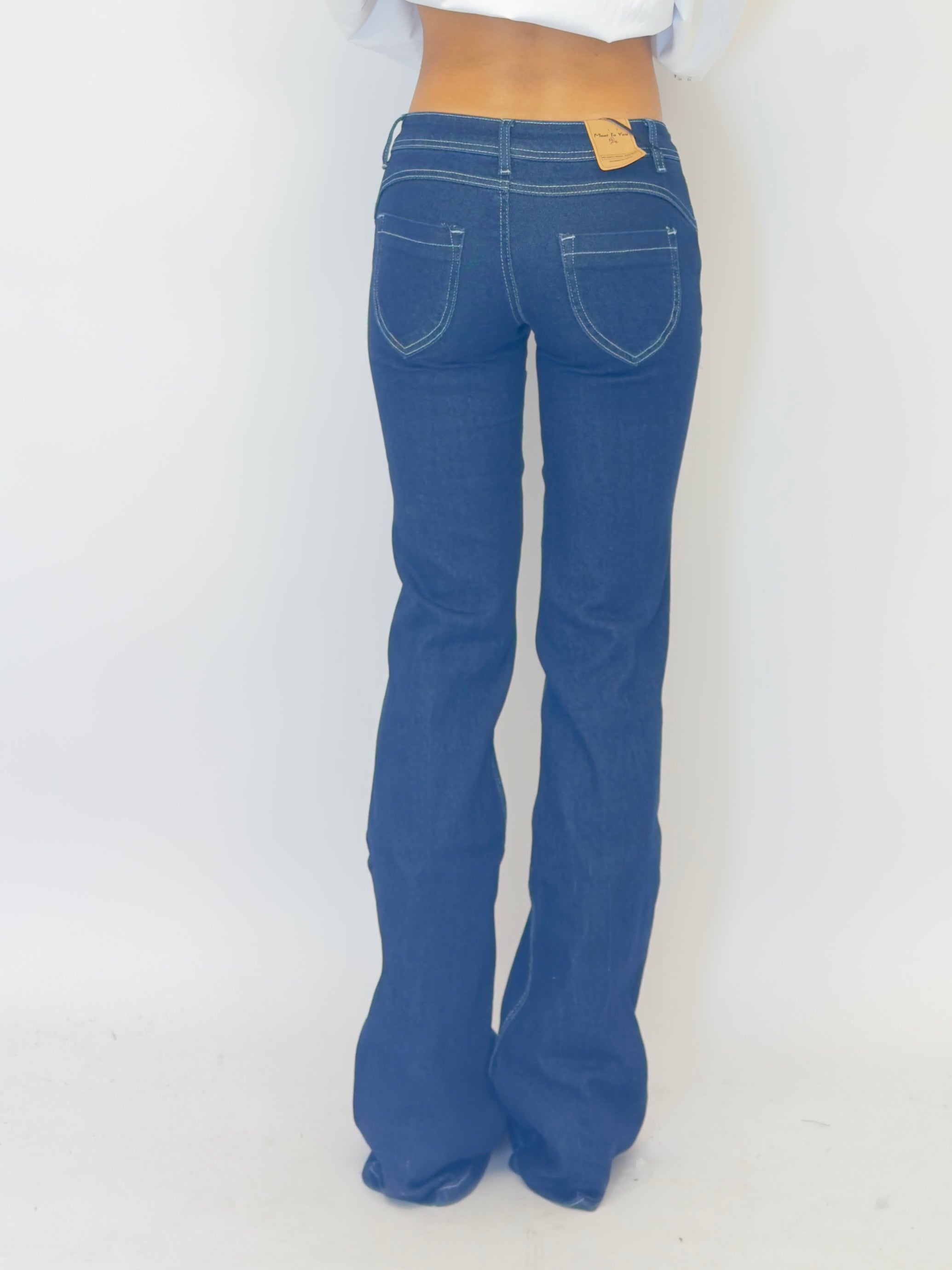 Denim vita bassa