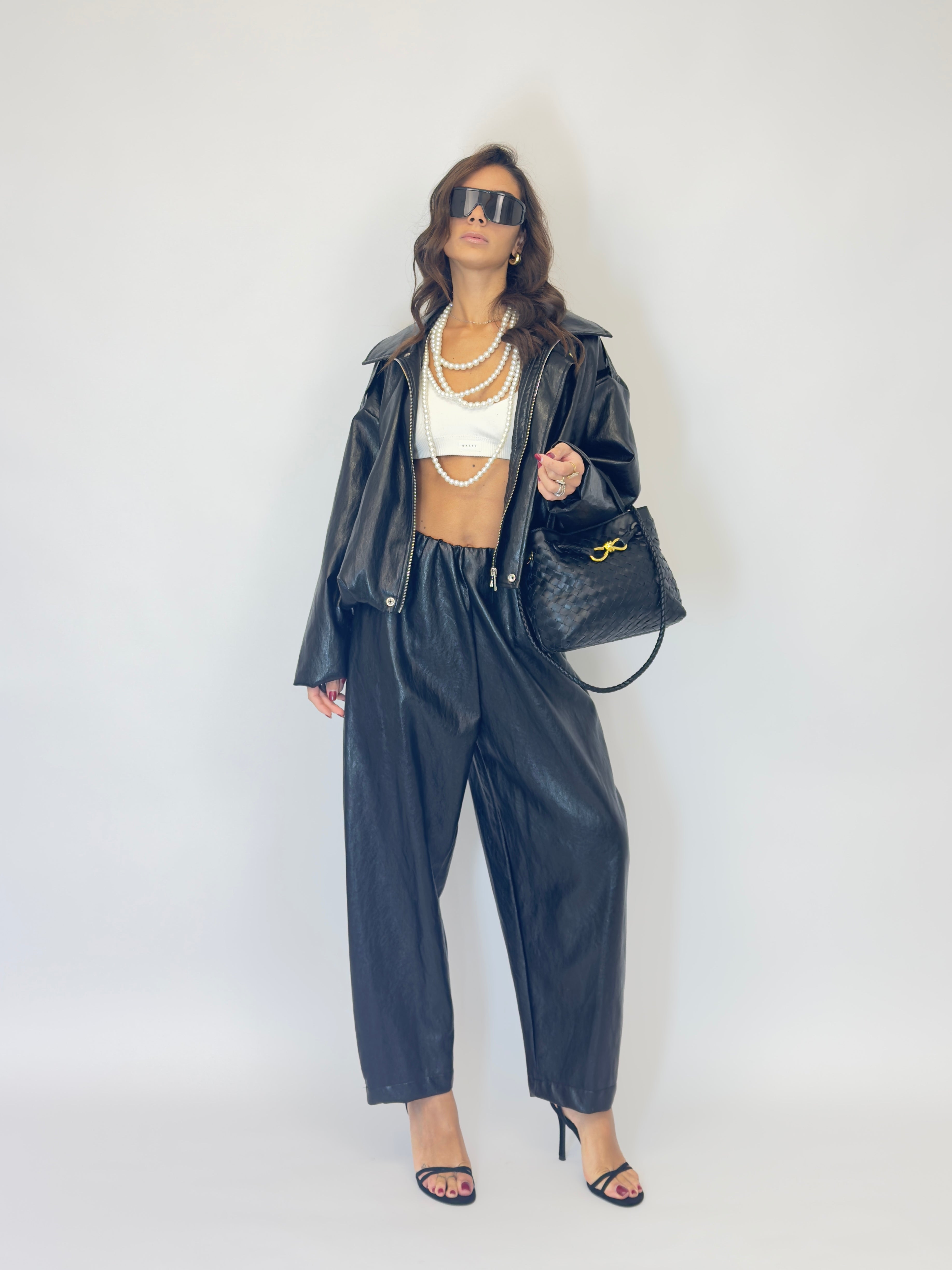 Pantaloni Ballon Ecopelle