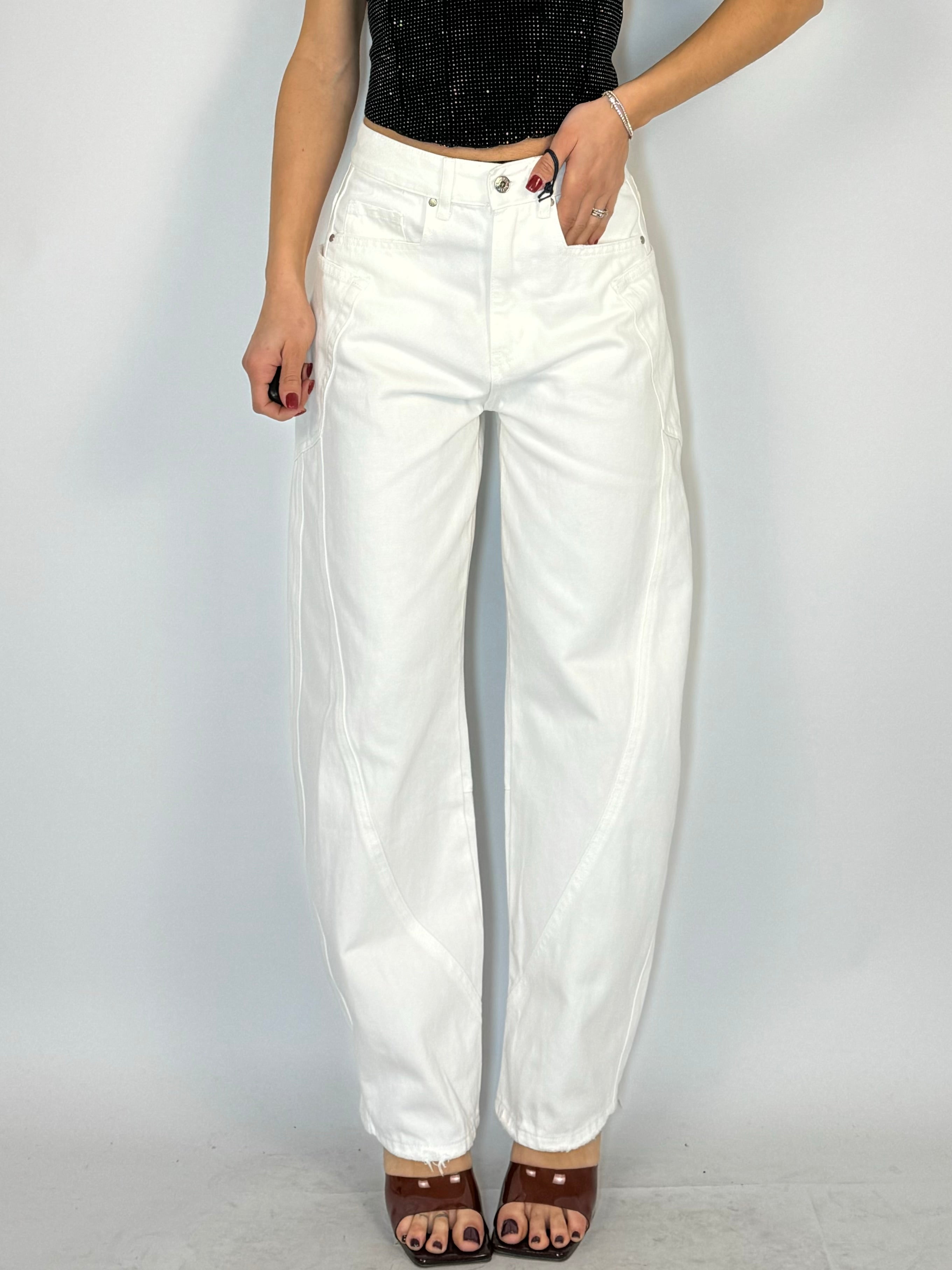 Jeans Ballow Bianco