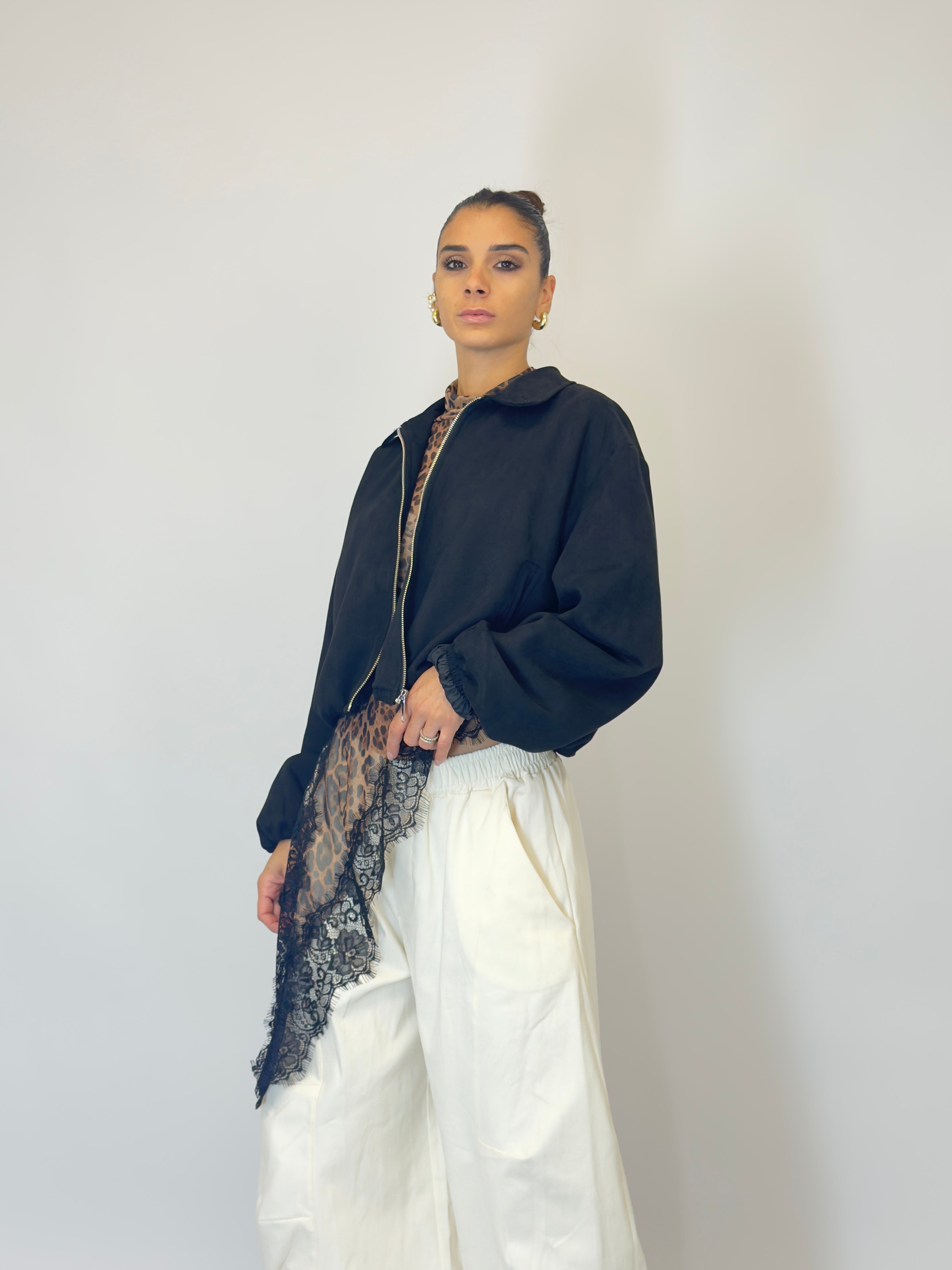 Giubbotto In Camoscio