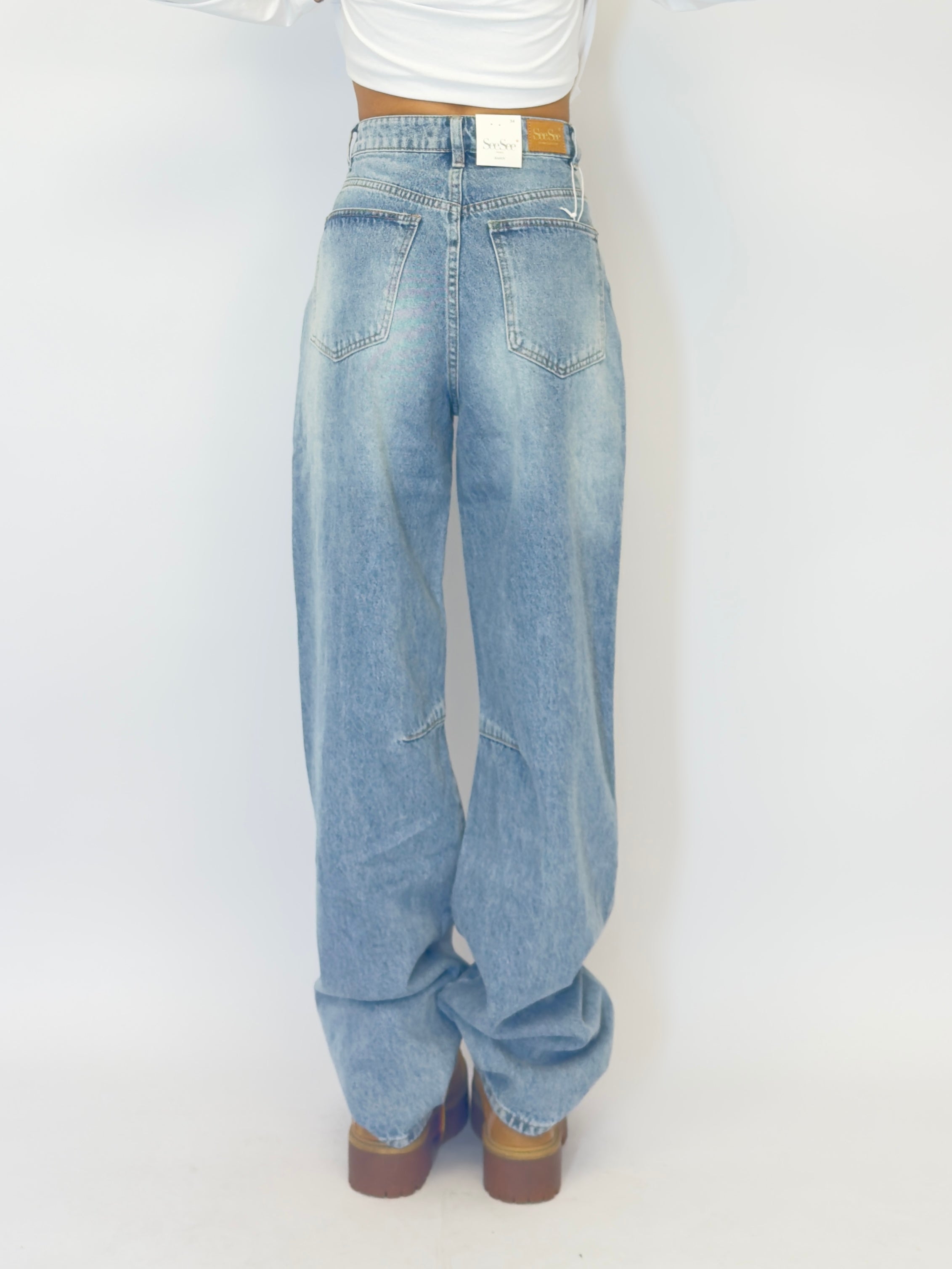 Jeans Ballon Chiaro