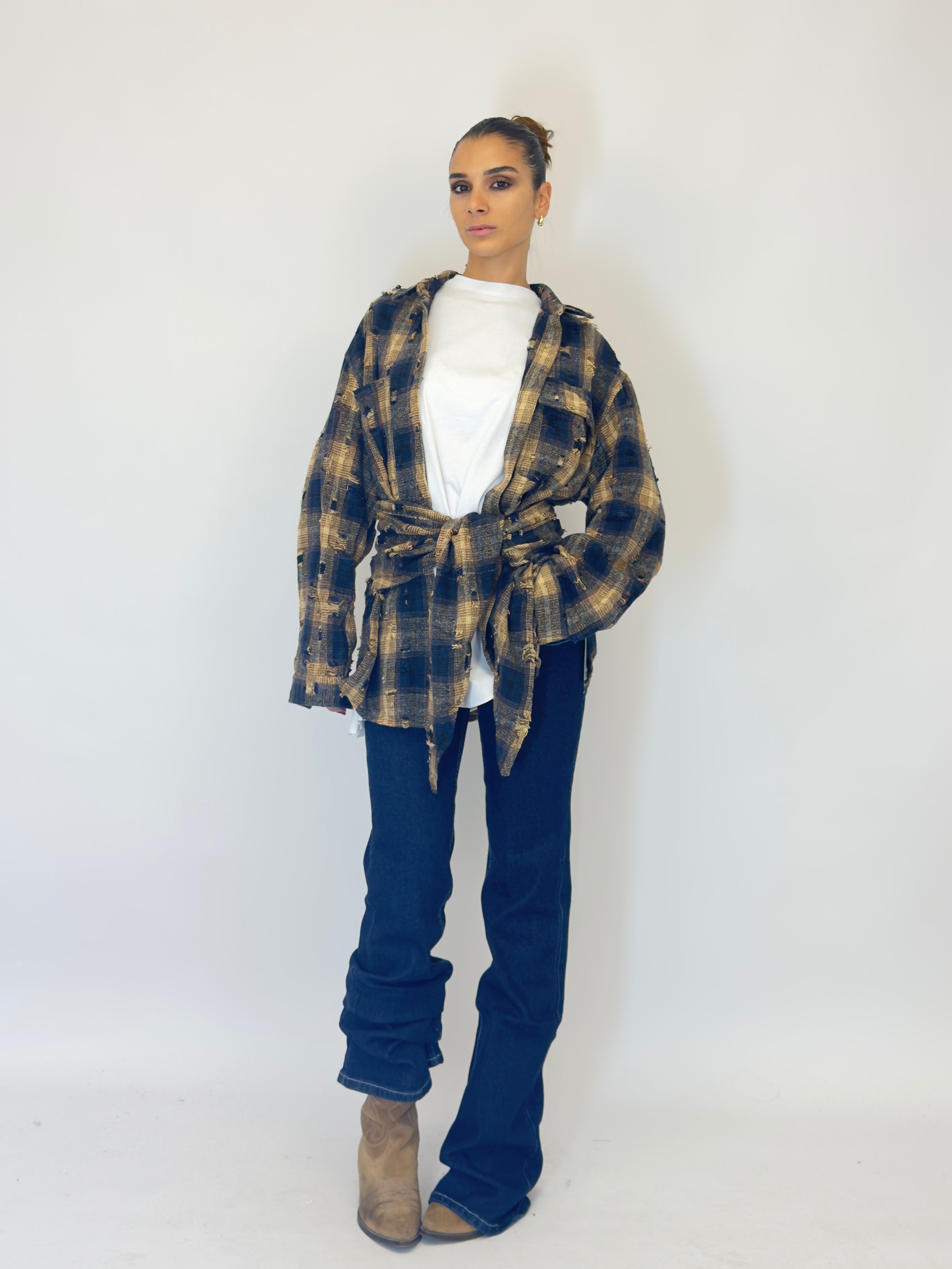 Denim vita bassa