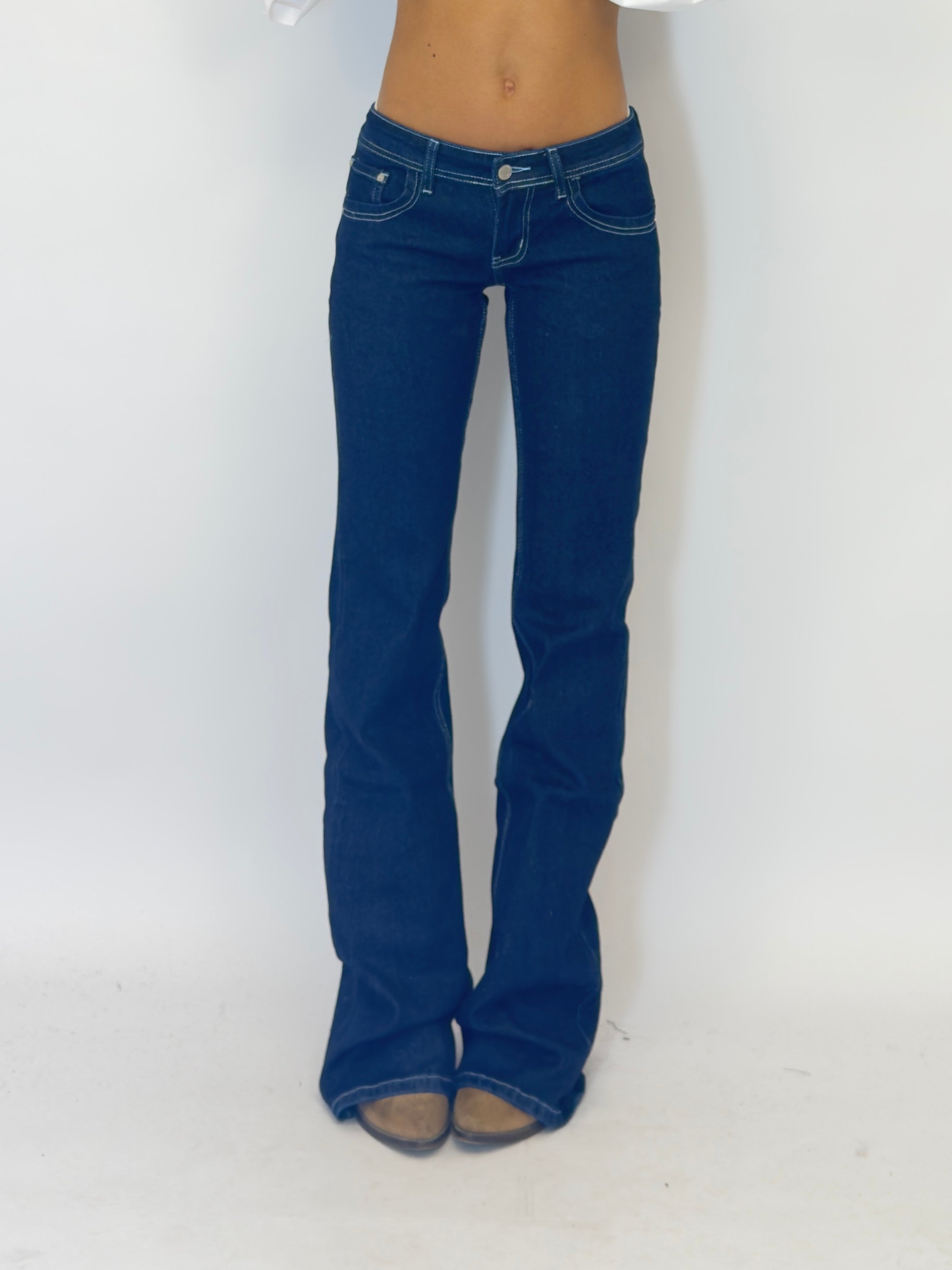 Denim vita bassa
