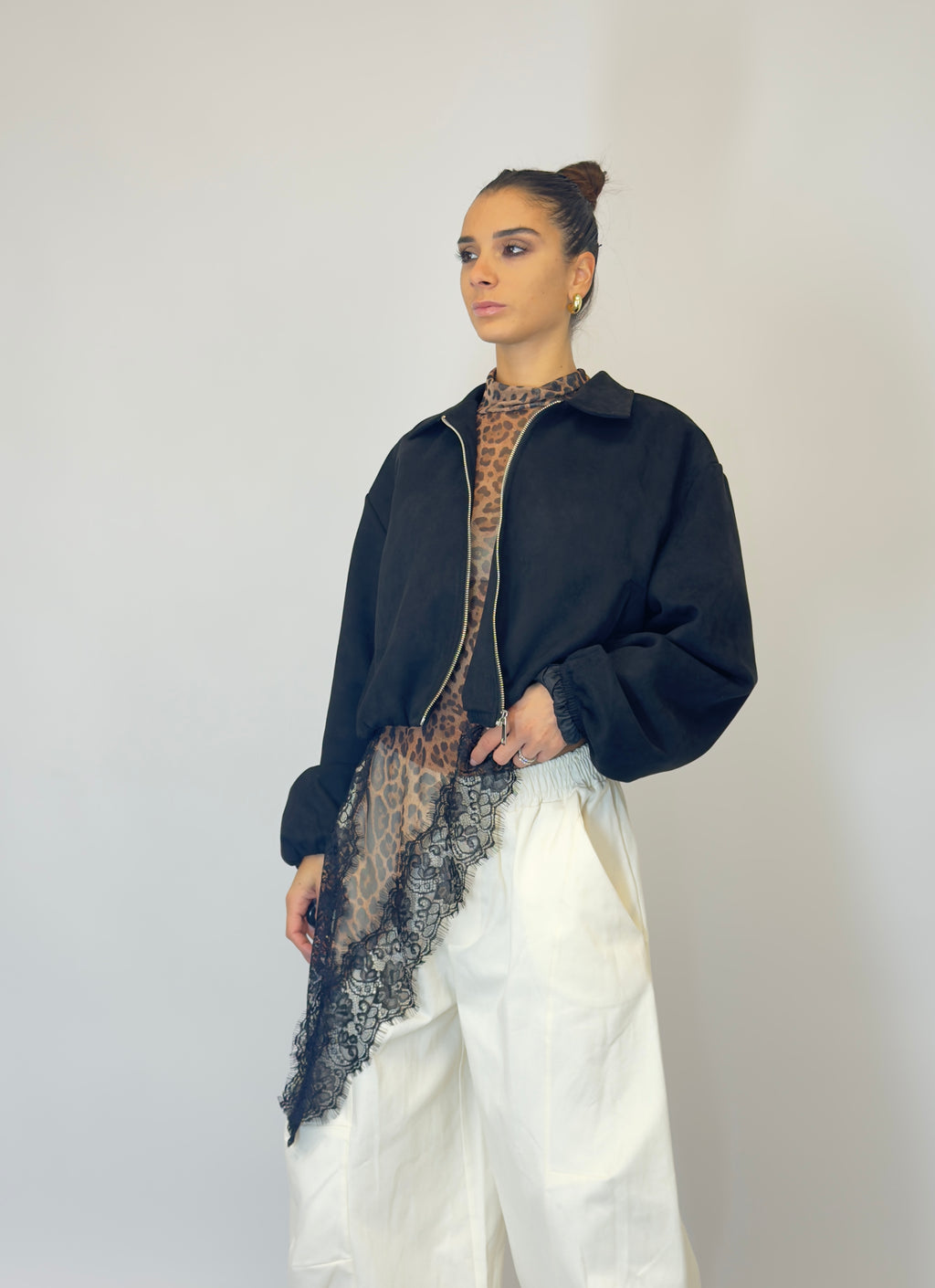 Giubbotto In Camoscio