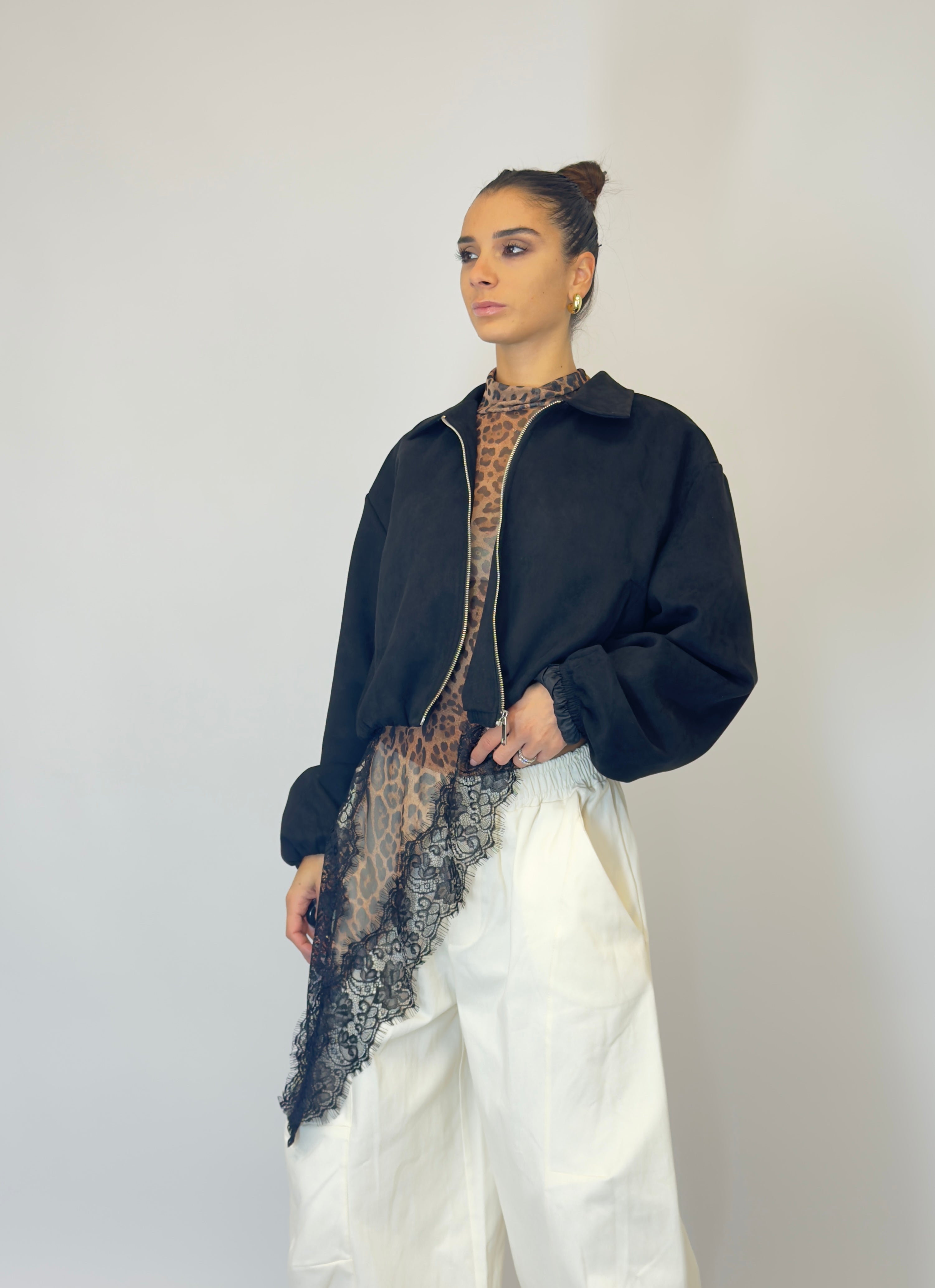 Giubbotto In Camoscio