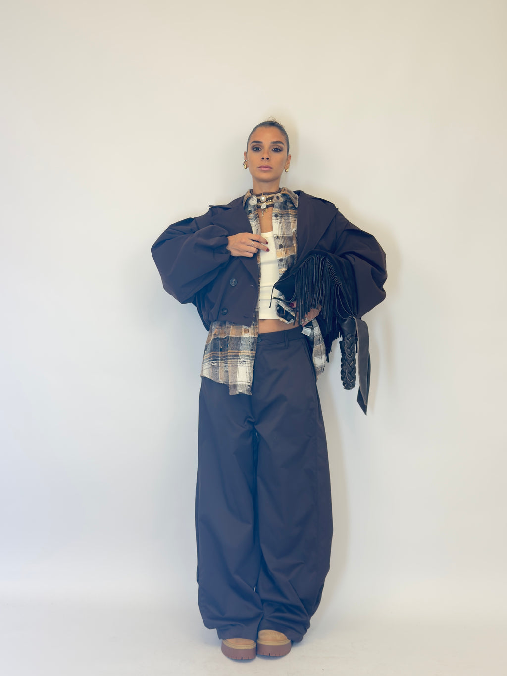 Pantalone Acetato Ballon