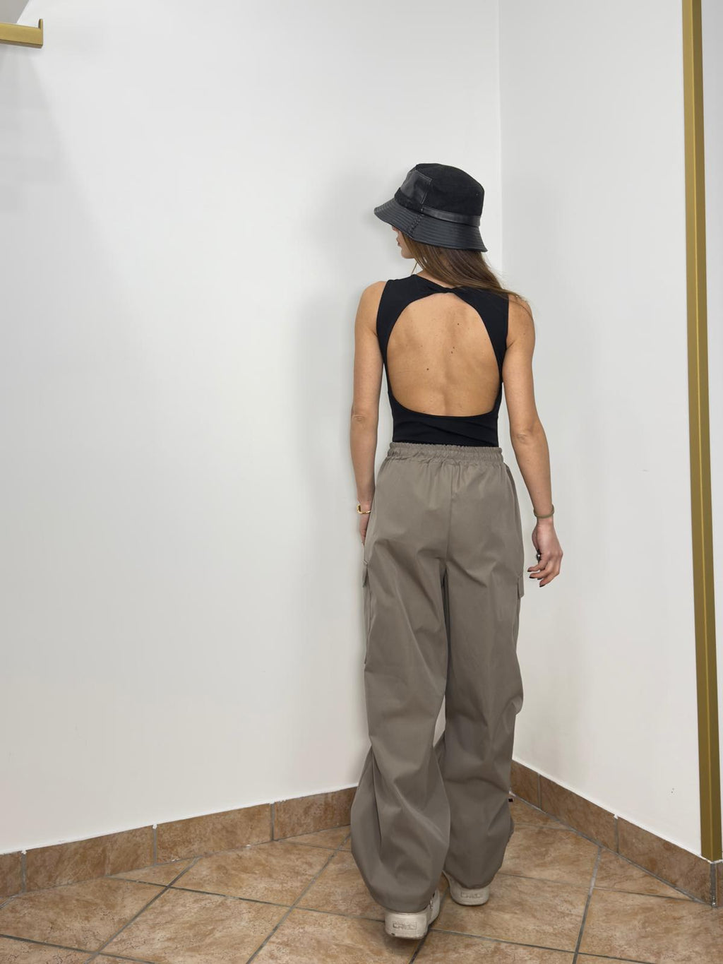 Pantalone Cargo Acetato