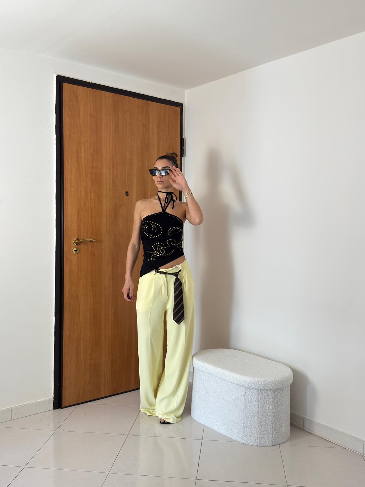 Pantalone Scivoloso Yellow