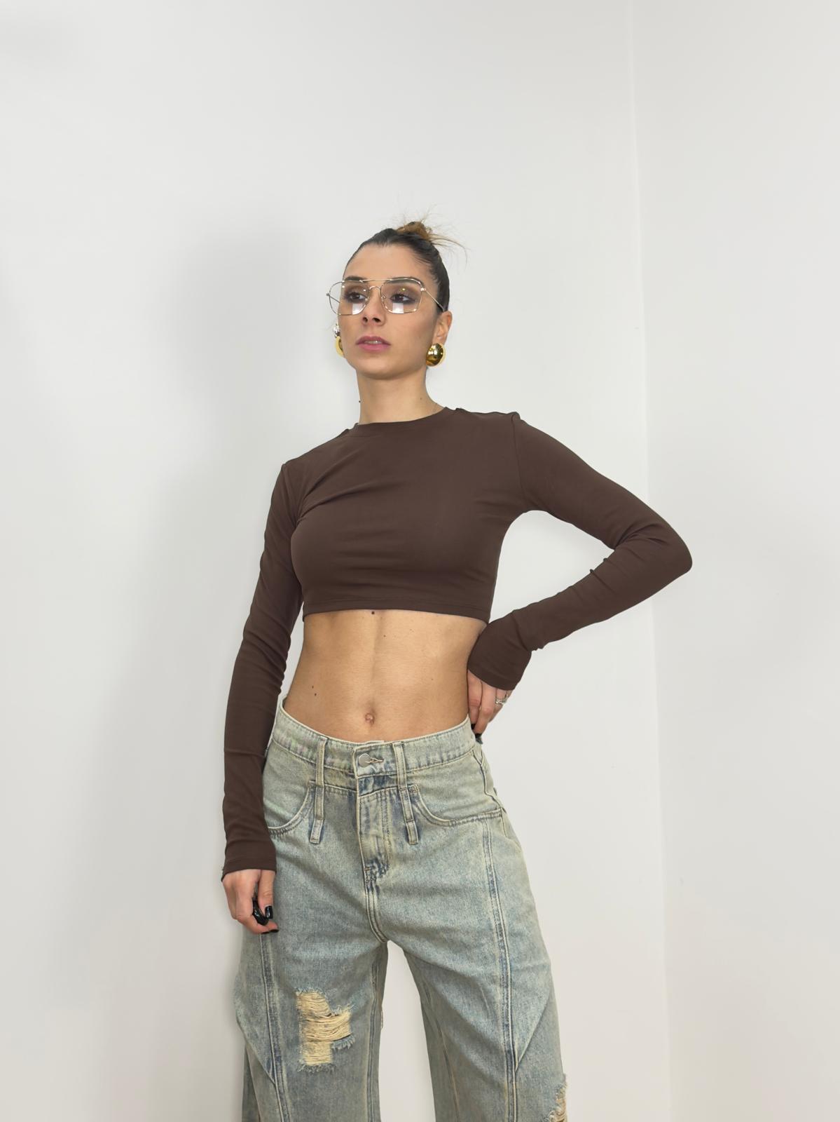 Maglia Crop by Lumina