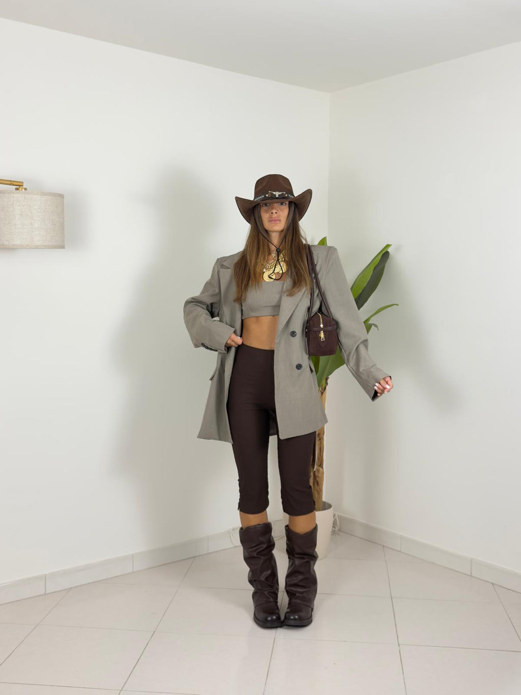 Blazer e Top Omaggio