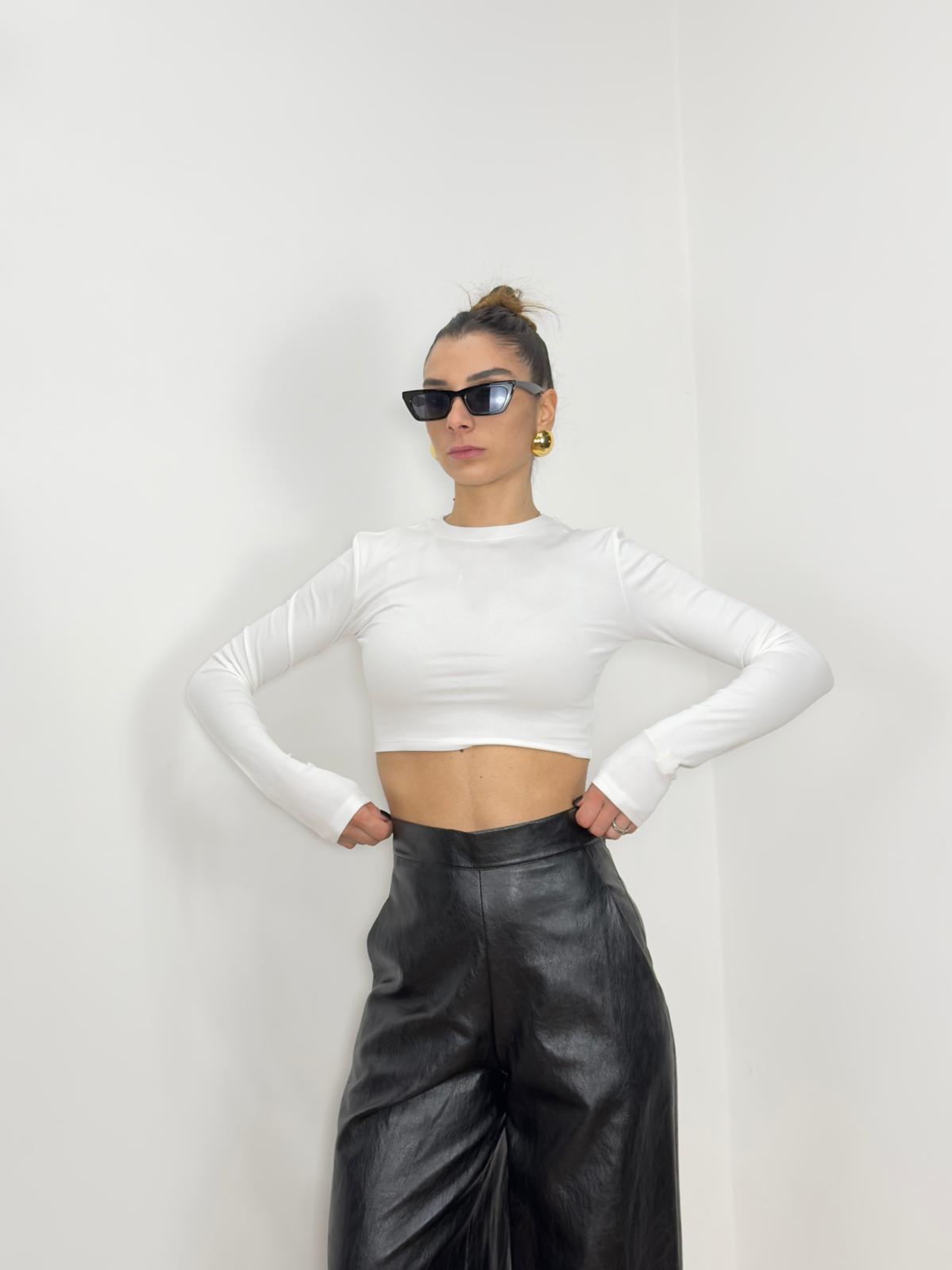 Maglia Crop by Lumina