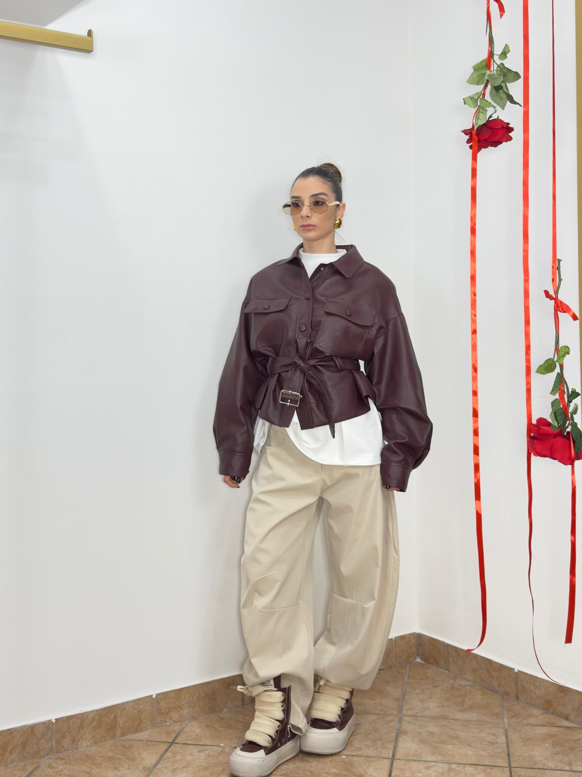 Pantalone Ballon Acetato