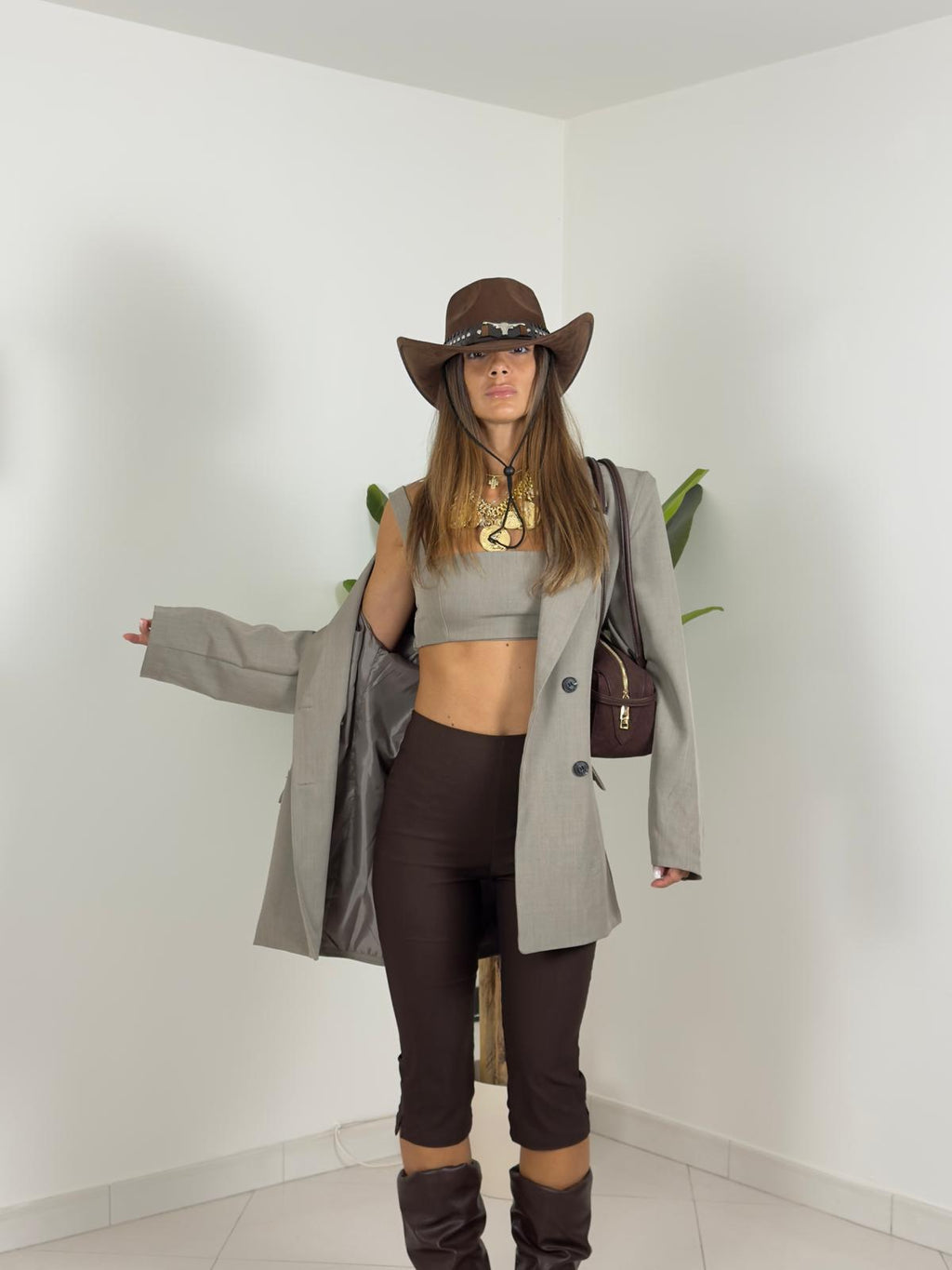 Blazer e Top Omaggio